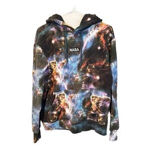 H&M/Divided Black and Blue Cosmic Sweater